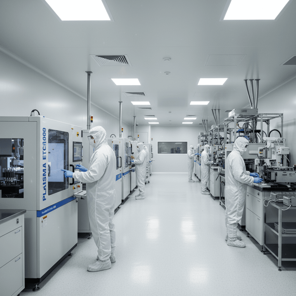 YC NEXUS INC clean room facility with advanced filtration systems